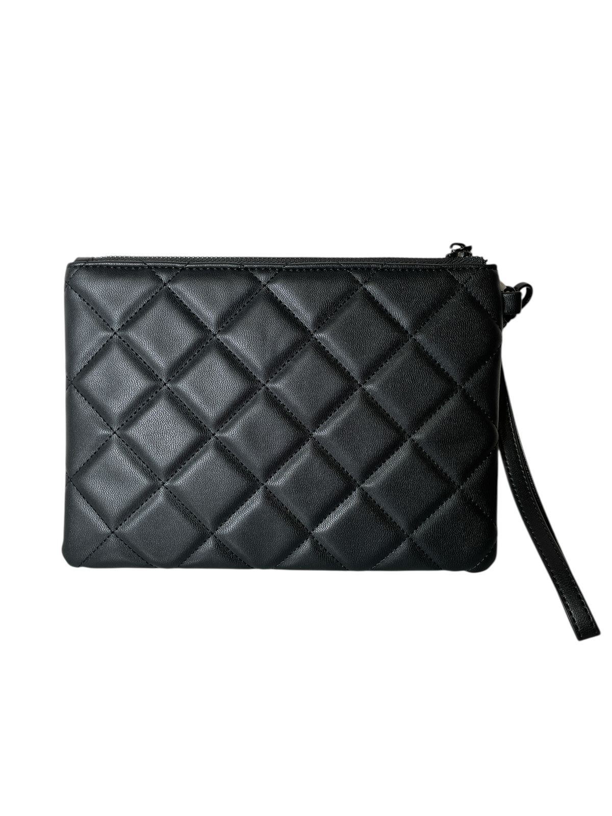 Clutch/Muñequera Steve Madden Acolchado Negro