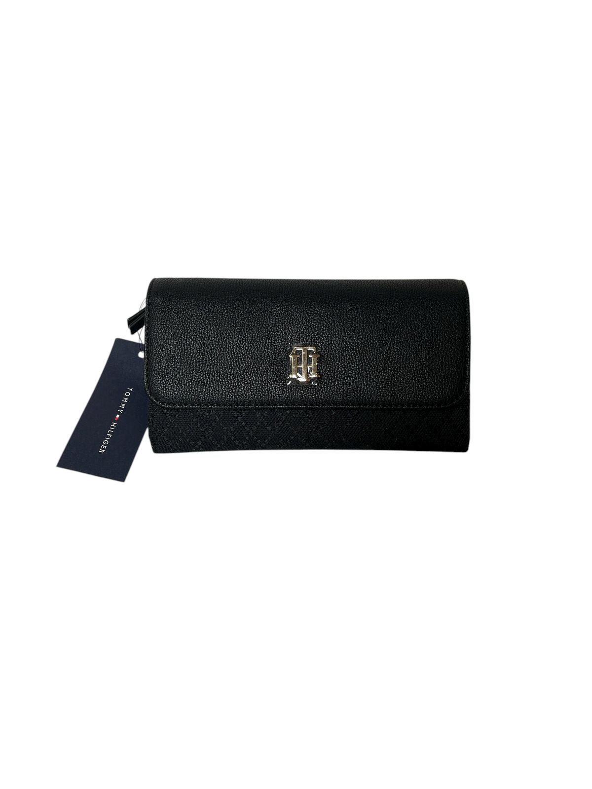 Cartera Tommy Hilfiger Negra para Mujer – Elegancia y Funcionalidad