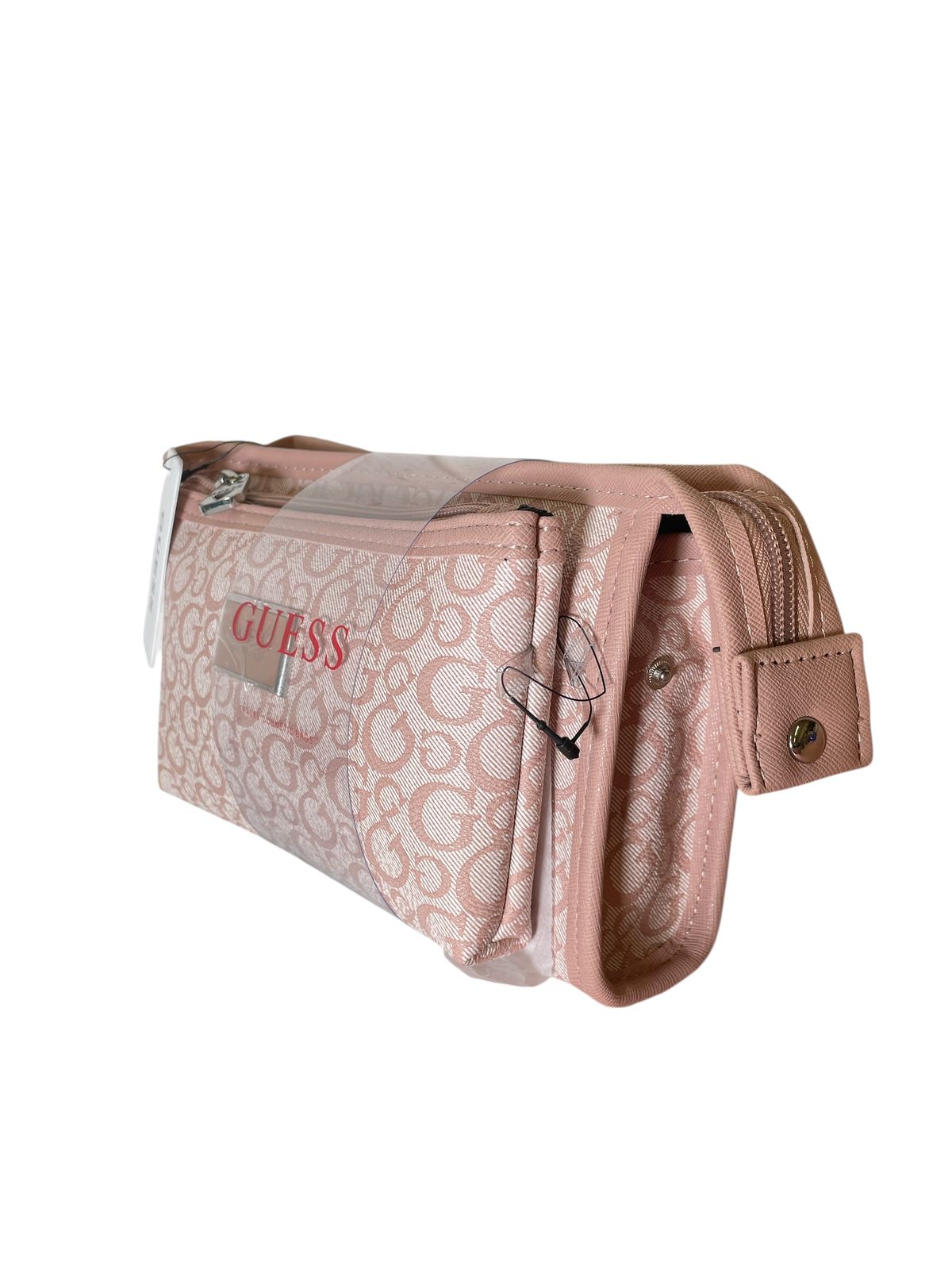 Set de Cosmetiqueras Guess 2 en 1 Rosa Monogram
