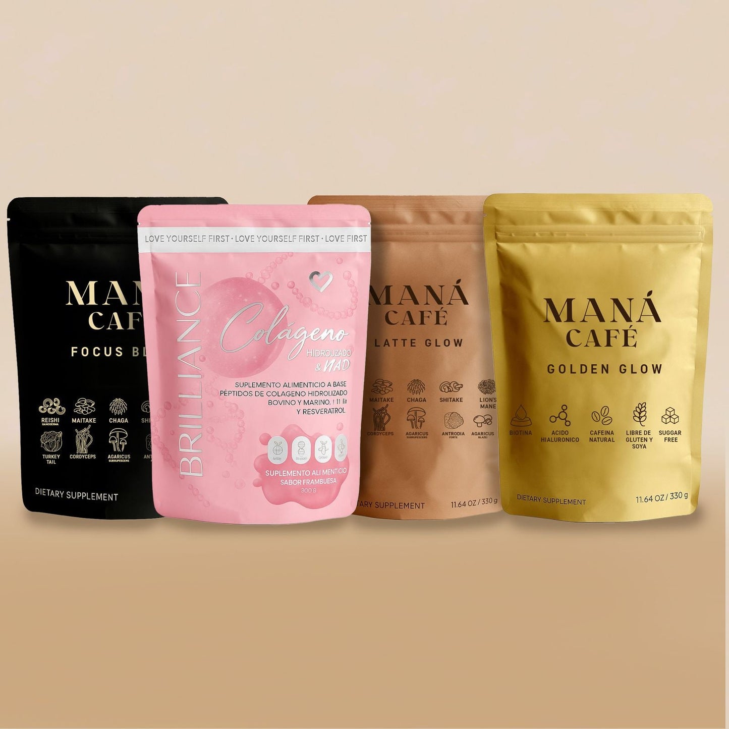 Paquete Lanzamiento MANÁ | 4 productos + Envío a $1 MXN 🚀