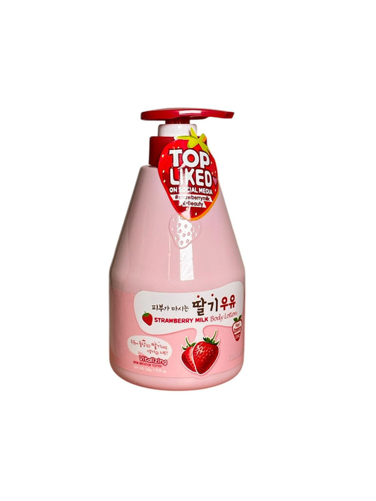 Loción Corporal Strawberry Milk – Hidratación y Aroma Dulce a Fresa