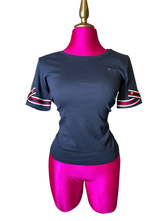 Playera Tommy Hilfiger Azul Marino Mujer Talla M
